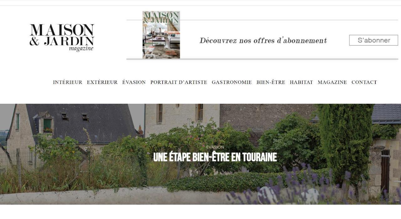 Les Terrasses Suite Et Loft De Campagne Avon-les-Roches Exterior photo